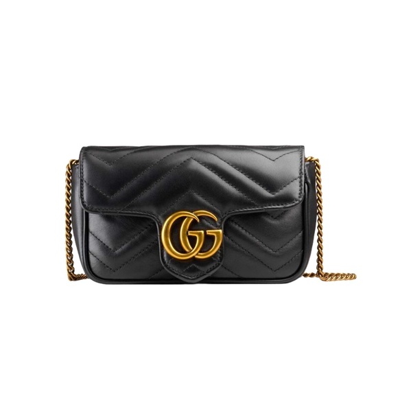 Gucci Handbags - GG Marmont Matelassé Leather Super Mini Bag